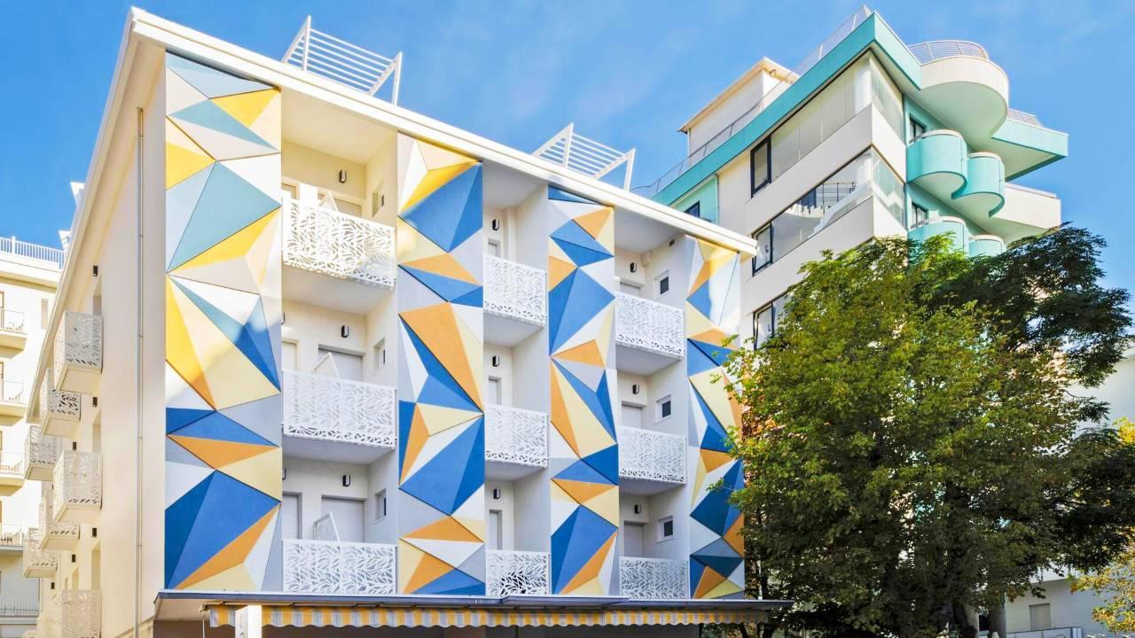 Color Hotel 里米尼 外观 照片